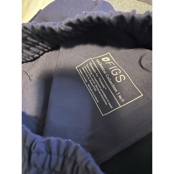 Figs Scrub Pants Womens Medium Tall Blue Yola Nurse Medical Pockets W20SW2031P - Picture 3 of 4